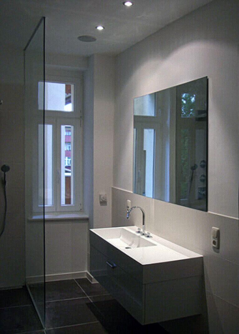 Schöne Bäder, von FESA individuell geplant und handwerklich perfekt umgesetzt.